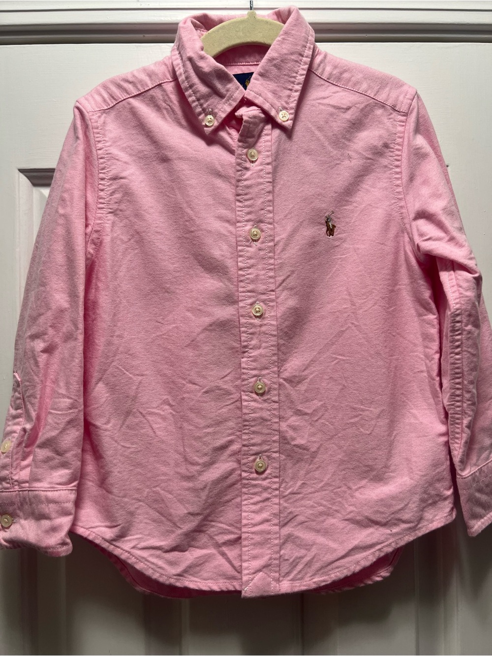 Polo by Ralph Lauren Light Pink Oxford Button-Down Shirt
